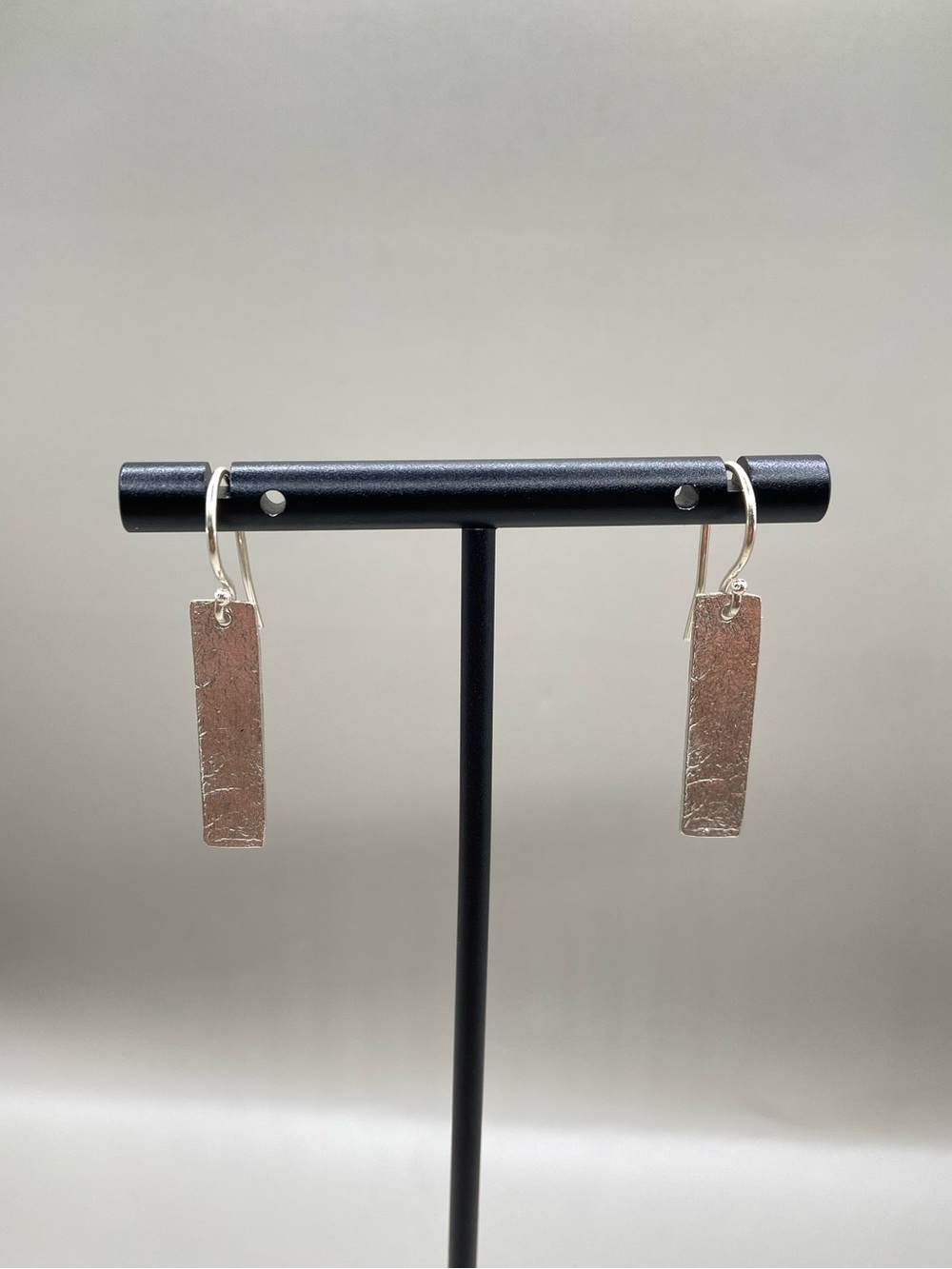 Silpada Albuquerque Textured Rectangle Dangle Earrings W3372